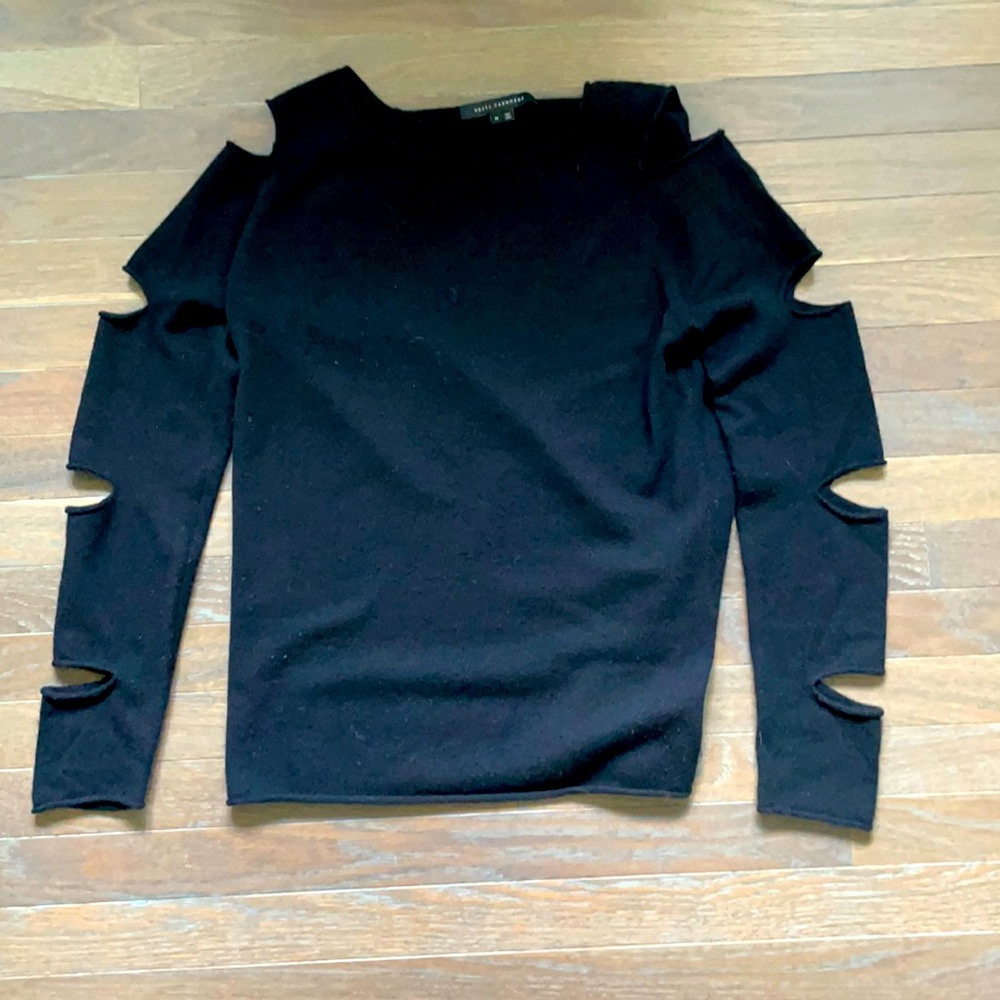 Cashmere Cutout Sweater